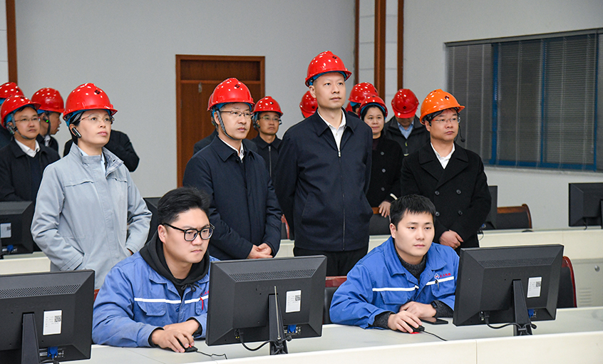 溧水區黨政代表團來(lái)上上電纜考察